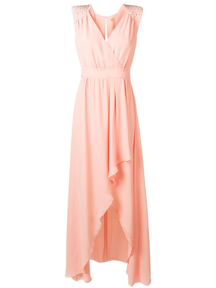 Liu Jo Draped Sleeveless Gown - Pink