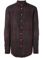 Massimo Alba - Check 'canary' Shirt - Men - Linen/flax - L, Red, Linen/flax