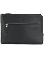 Lanvin Logo-embossed Clutch Bag - Black