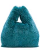 Simonetta Ravizza Mini Furrissima Tote Bag - Blue