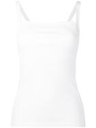 Christopher Esber Split Apron Singlet Top - White