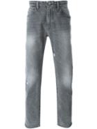 Levi S: Made & Crafted Stonewashed Jeans, Men's, Size: 34, Grey, Cotton