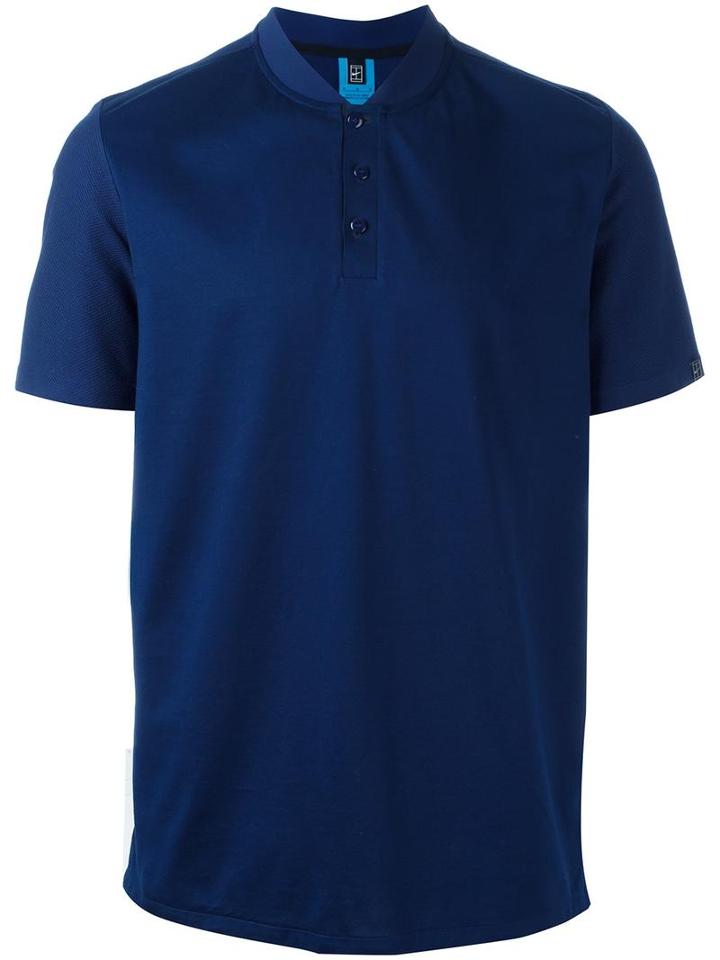 Nike Nikelab X Rf Polo Shirt, Men's, Size: Large, Blue, Cotton