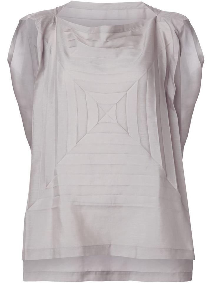Issey Miyake Cauliflower Star Pleats Top