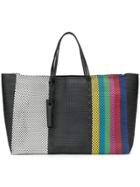 Truss Nyc Wide Striped Tote - Multicolour