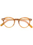 Moscot 'miltzen' Glasses - Yellow & Orange