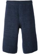 Missoni - Knit Shorts - Men - Cotton/linen/flax/polyester - 46, Blue, Cotton/linen/flax/polyester