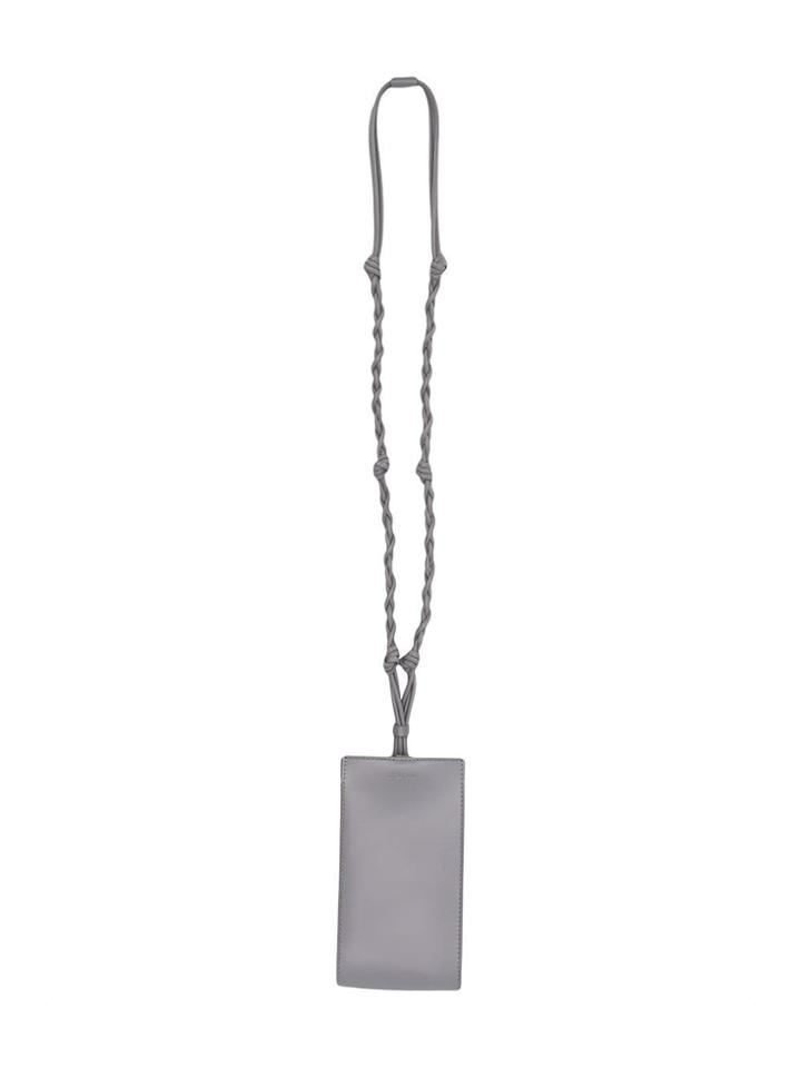 Jil Sander Tangle Phone Pouch - Grey
