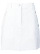 Rag & Bone Zip Pocket A-line Skirt - White