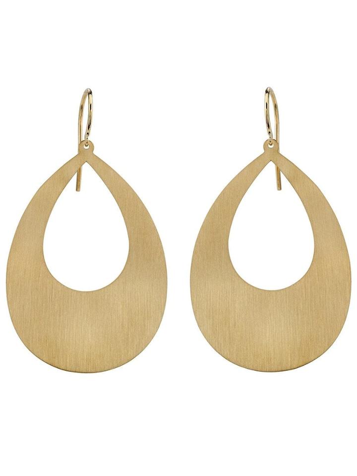 Irene Neuwirth 18kt Yellow Gold Hoop Earrings