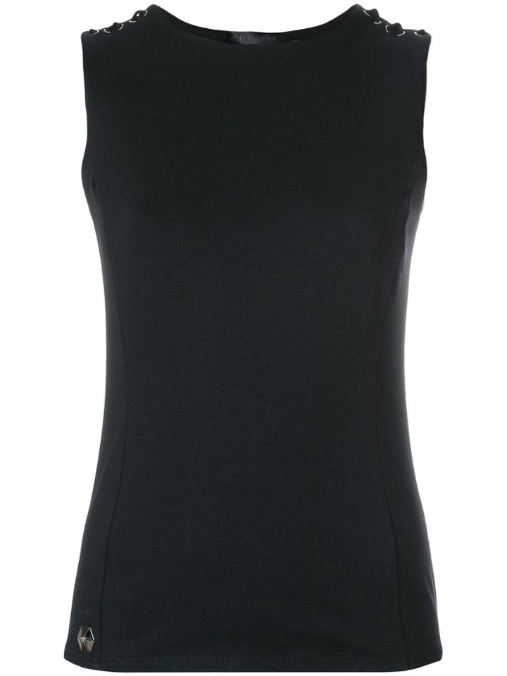 Philipp Plein Mellania Tank Top - Black