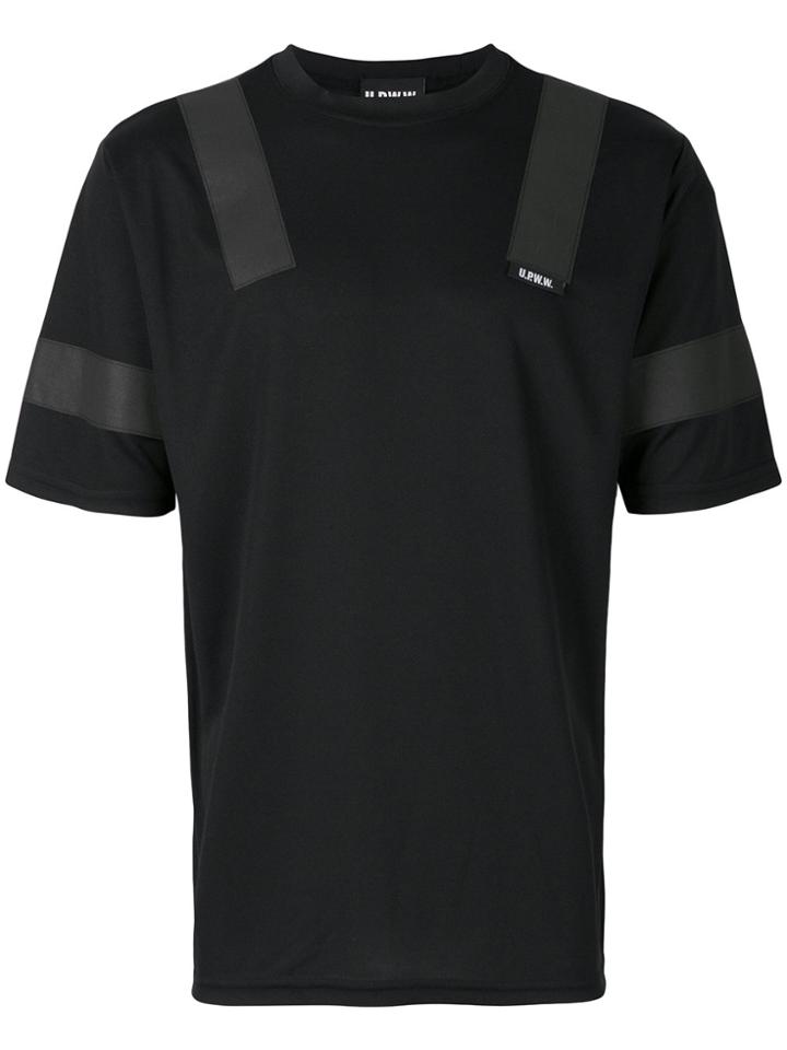 Upww Rear-print T-shirt - Black