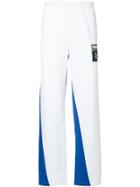Puma Colour Block Track Pants - White