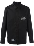Ktz Star Patch Shirt, Men's, Size: Medium, Black, Cotton