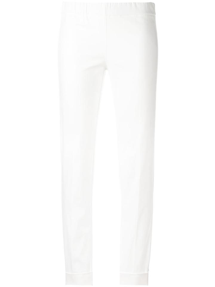 P.a.r.o.s.h. Candela Cropped Trousers, Women's, Size: Medium, Red, Cotton/spandex/elastane