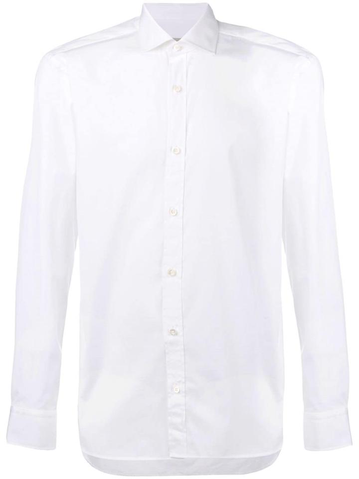 Z Zegna Longsleeved Shirt - White