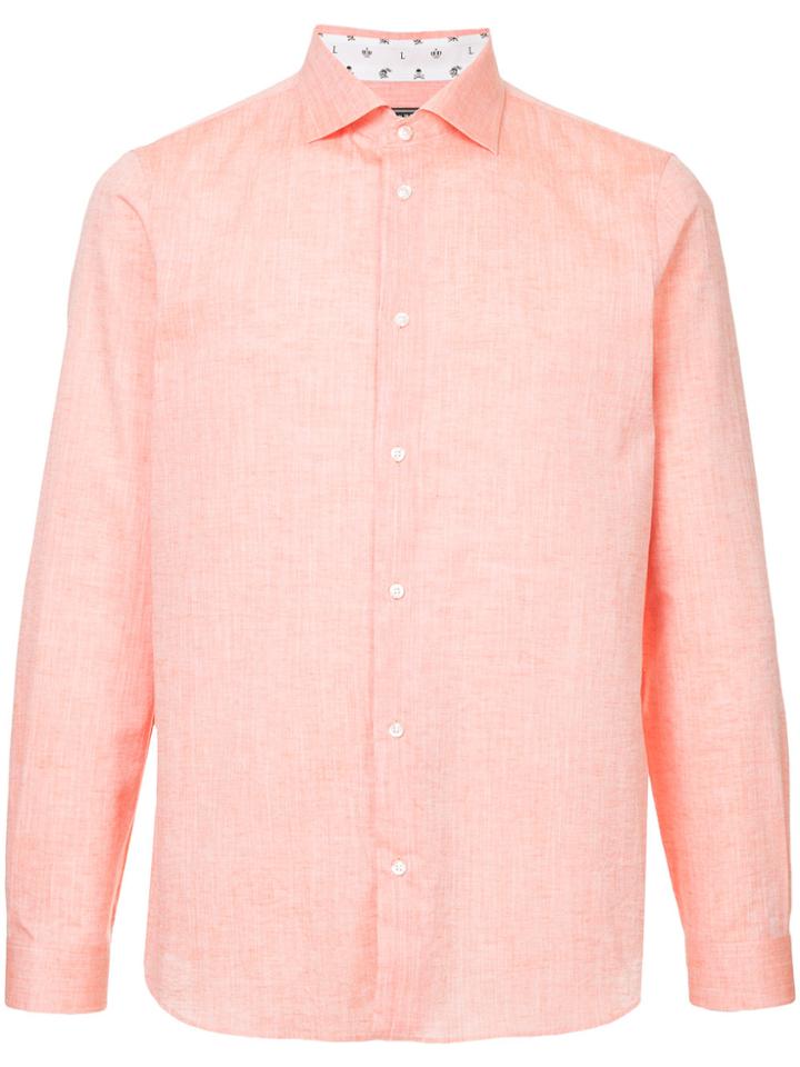 Loveless Lightweight Plain Shirt - Pink & Purple