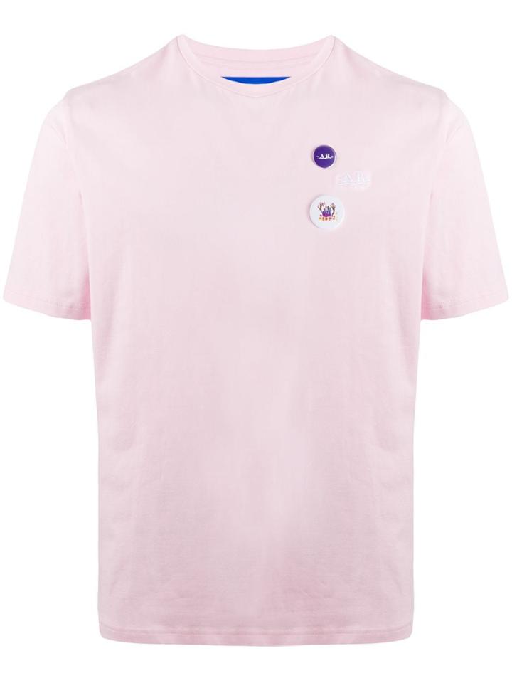 Anton Belinskiy Badge T-shirt - Pink