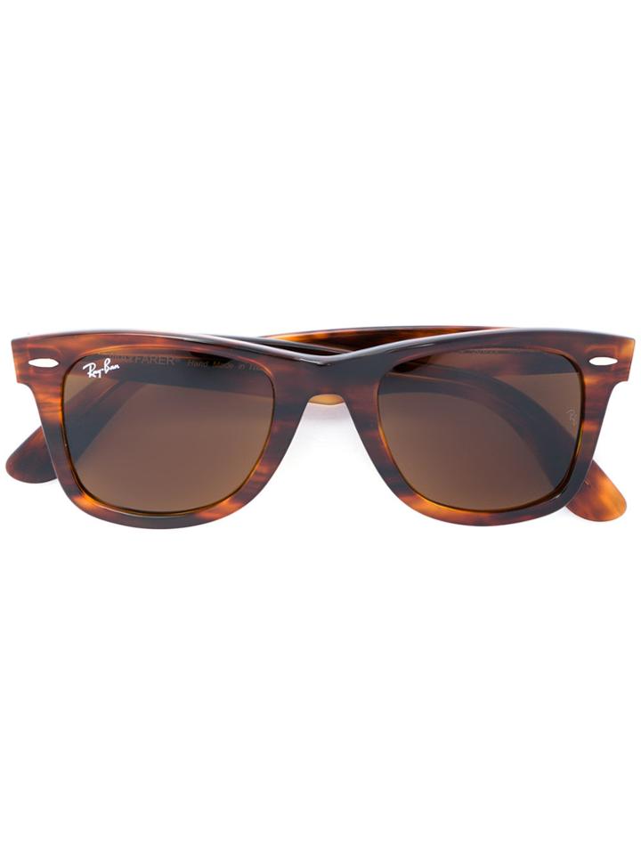 Ray-ban Wayfarer Sunglasses - Brown