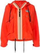 P.e Nation Hooded Sports Jacket - Red