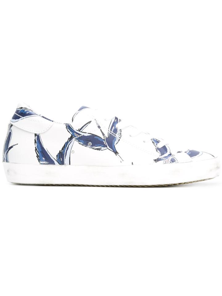 Philippe Model Classic Birds Sneakers - White