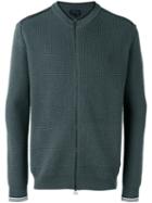 Lanvin Zip-up Knitted Sweater, Men's, Size: Xl, Green, Cotton/wool
