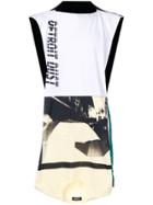 Raf Simons Printed Sleeveless T-shirt - Yellow & Orange