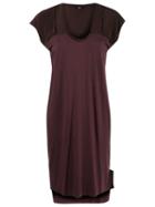 Uma Raquel Davidowicz Vestido Duque, Women's, Size: 42, Pink/purple, Silk/viscose