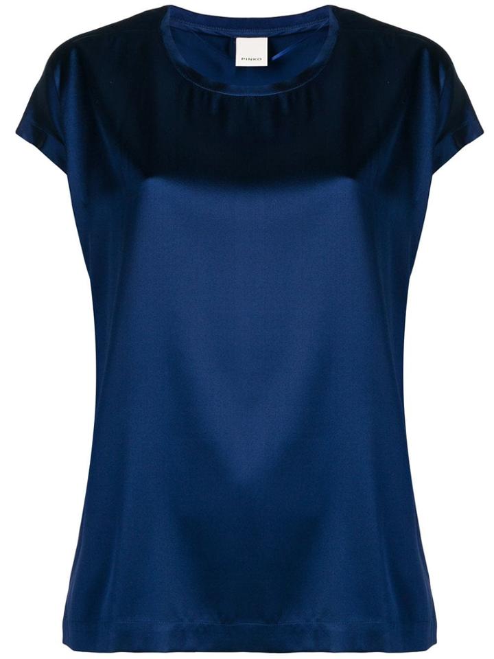 Pinko Round Neck T-shirt - Blue