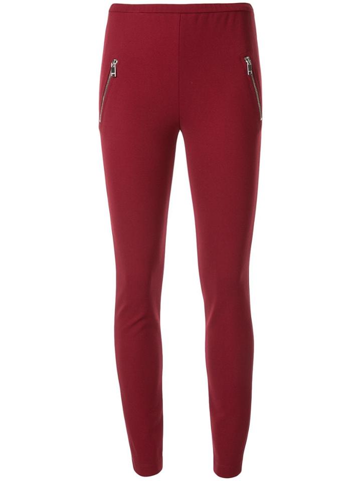 Emilio Pucci Zip Pocket Leggings - Red
