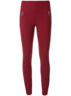 Emilio Pucci Zip Pocket Leggings - Red