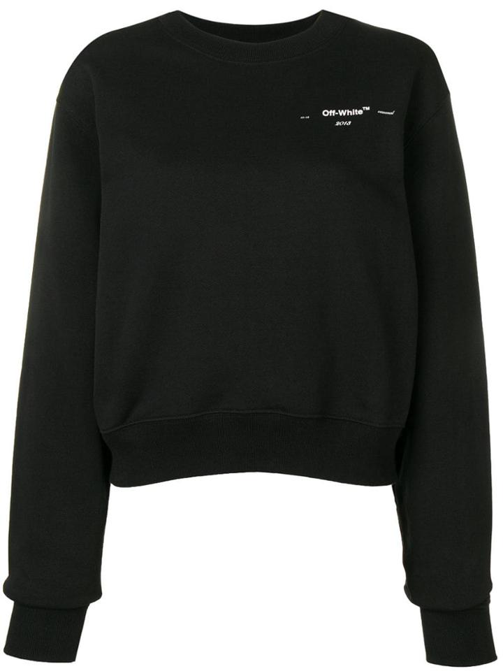 Off-white Logo Chest Sweatshirt - Black