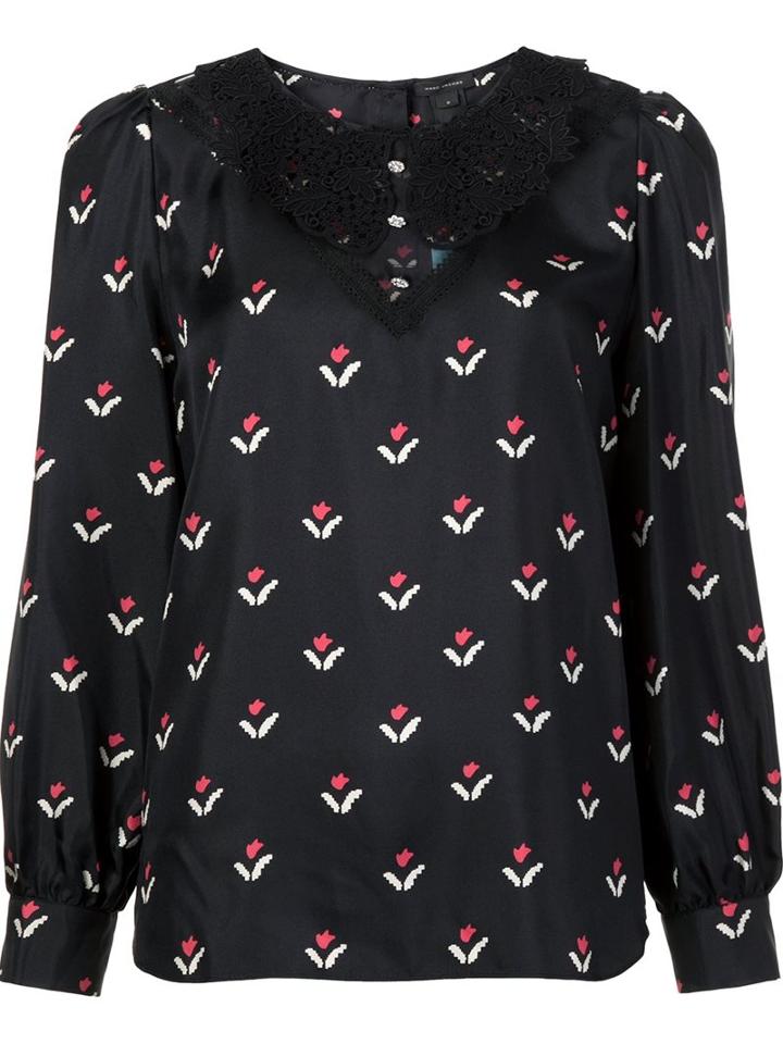 Marc Jacobs Floral Print Blouse