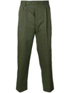 Lc23 - Cropped Pants - Men - Cotton - 48, Green, Cotton