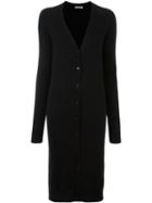 T By Alexander Wang Oversized Cardigan, Women's, Size: Medium, Black, Cashmere/wool