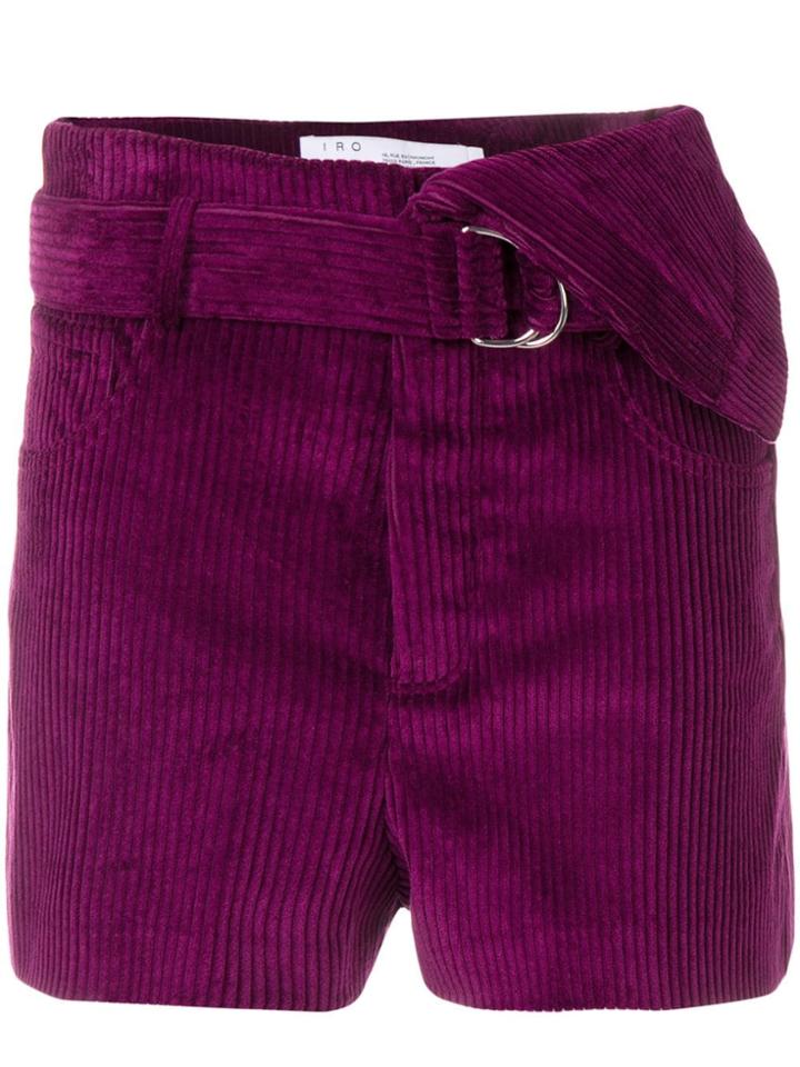 Iro High-waisted Shorts - Pink