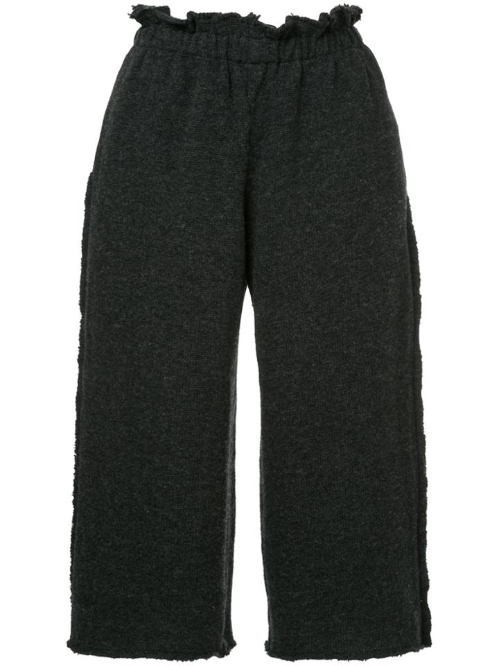 Comme Des Garçons Vintage Cropped Trousers - Grey
