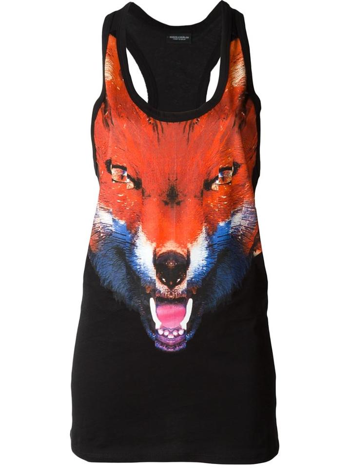 Marcelo Burlon County Of Milan 'puntarenas' Tank Top, Women's, Size: Small, Black, Cotton