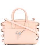 Giuseppe Zanotti Design - Buckled Straps Tote - Women - Leather - One Size, Nude/neutrals, Leather
