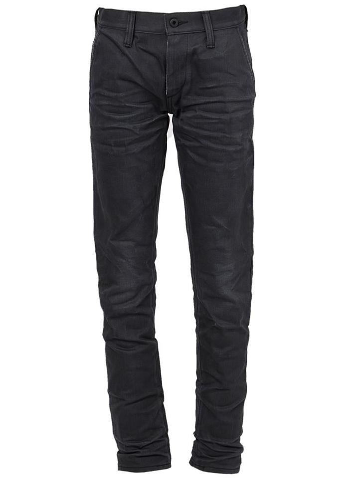Mastercraft Union Slim Fit Trousers, Men's, Size: 29, Black, Cotton/polyurethane