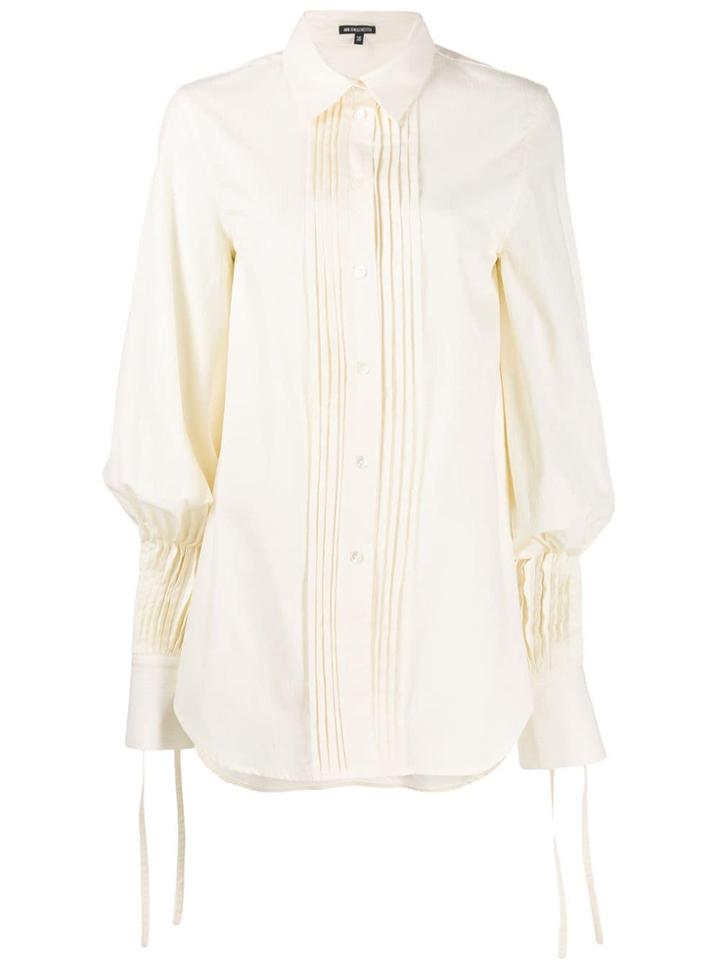 Ann Demeulemeester Ecru Shirt - White