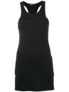 Y-3 - Long Vest Top - Women - Cotton/spandex/elastane - M, Black, Cotton/spandex/elastane
