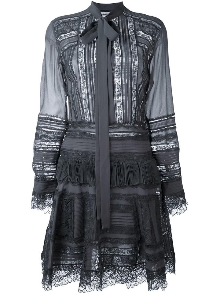Ermanno Scervino Semi Sheer Shirt Dress
