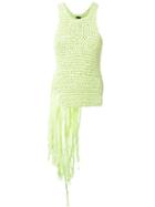 Joseph Fringed Tricot Tank Top