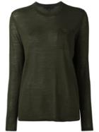 Alexander Wang Crew Neck Jumper - Green