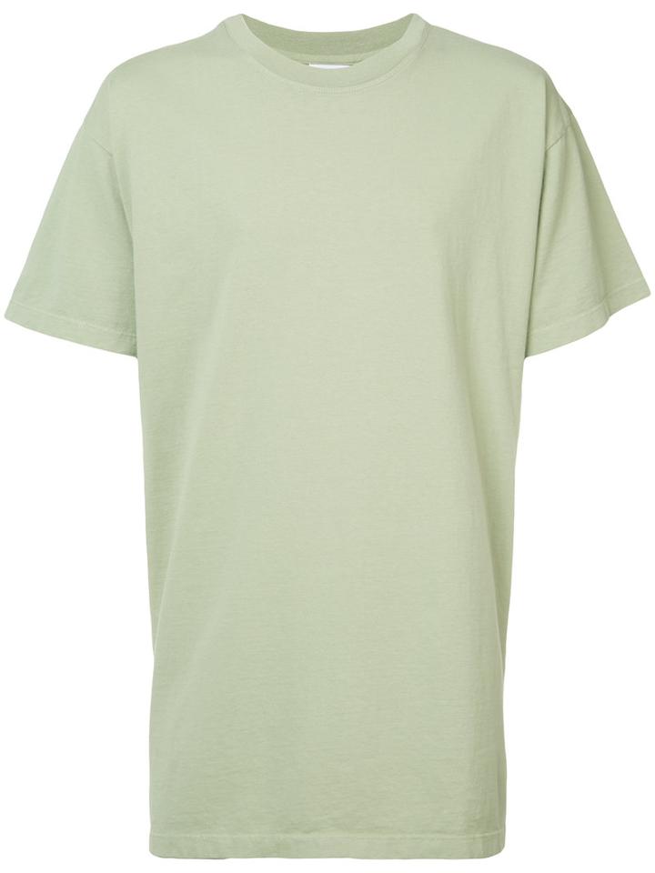 John Elliott - Oversized Printed T-shirt - Men - Cotton - S, Green, Cotton