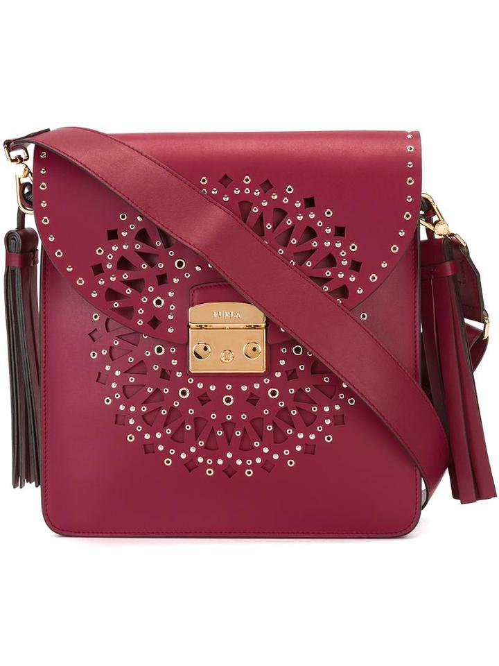 Furla 'loop' Shoulder Bag, Men's, Red
