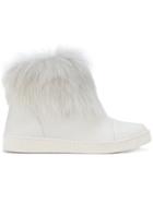 Pedro Garcia Fur Snow Boots - White
