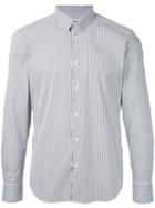Estnation - Striped Shirt - Men - Cotton/nylon/polyurethane - M, Black, Cotton/nylon/polyurethane