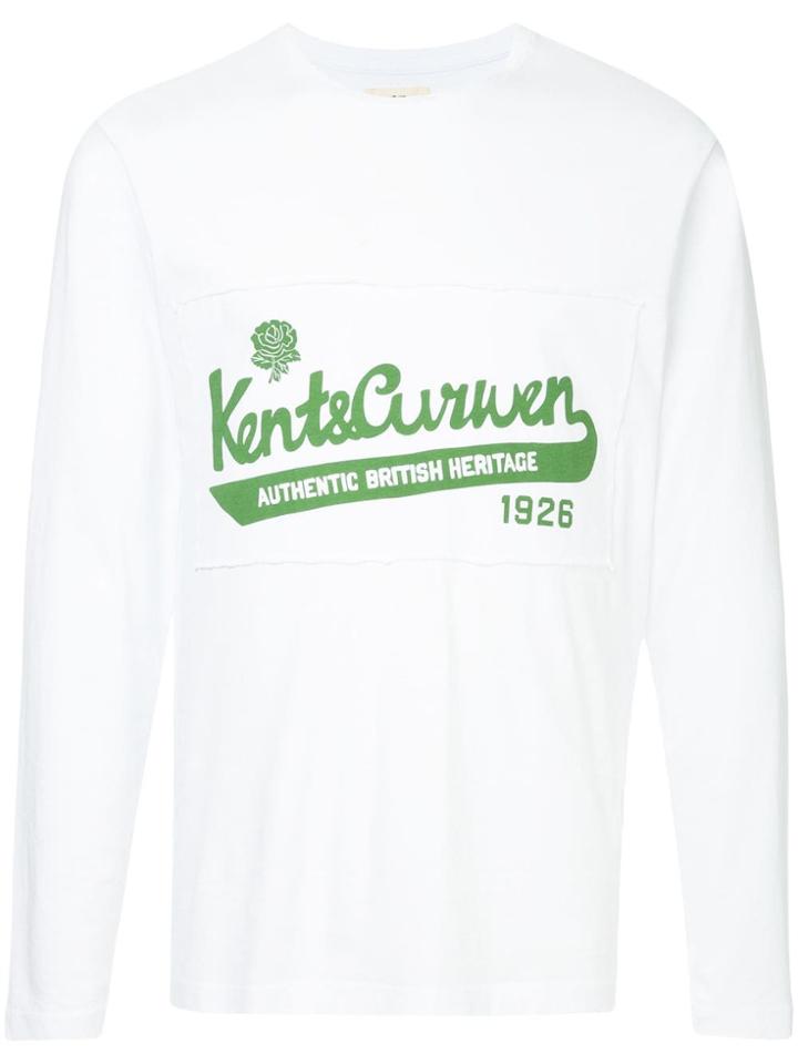 Kent & Curwen Logo Print Sweatshirt - White
